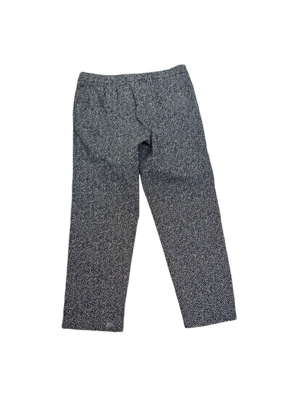 ST. JOHN Pants, Size 12, Black/White - Picture 10 of 14